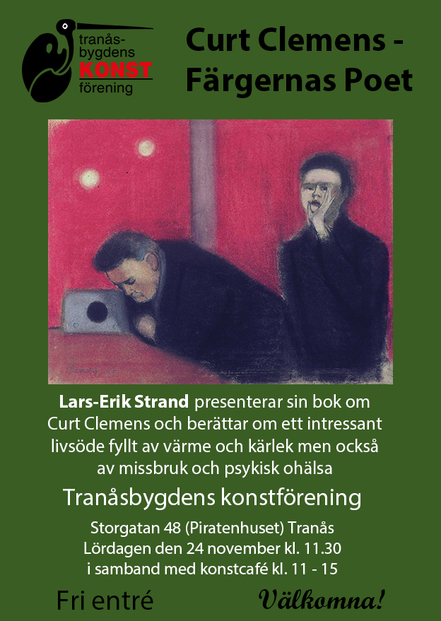 Lars-Erik Strand föreläser om Curt Clemens